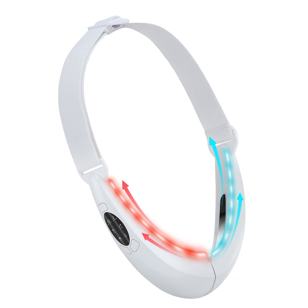 Aparelho massageador redutor de papada e rugas