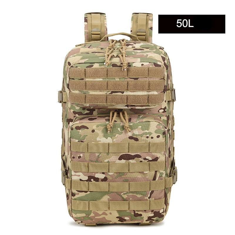 Mochila Tática Militar Impermeável Elite - Grande Capacidade