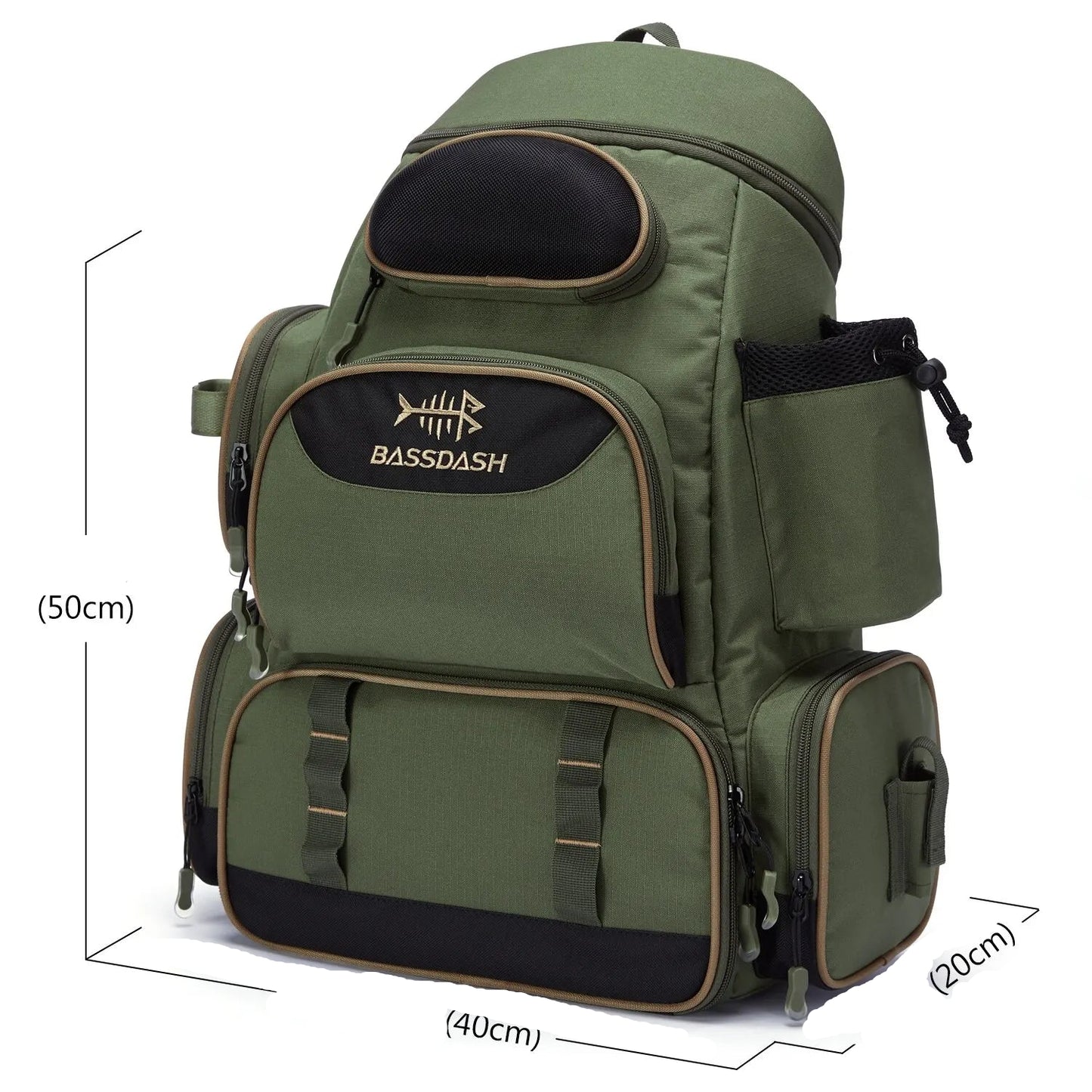 Mochila Multifuncional para Equipamentos de Pesca e Iscas - Leve