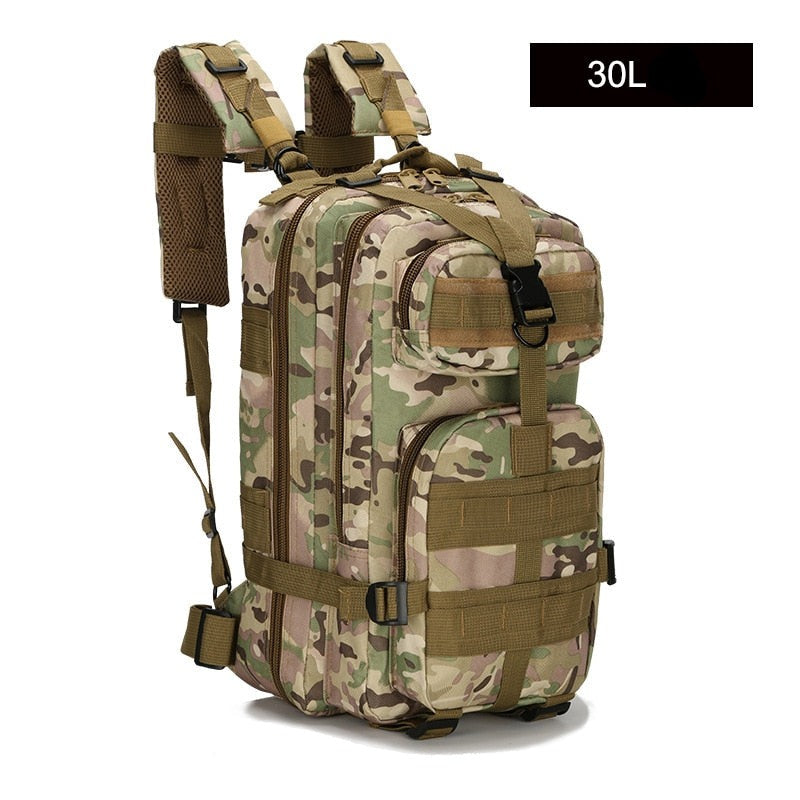 Mochila Tática Militar Impermeável Elite - Grande Capacidade
