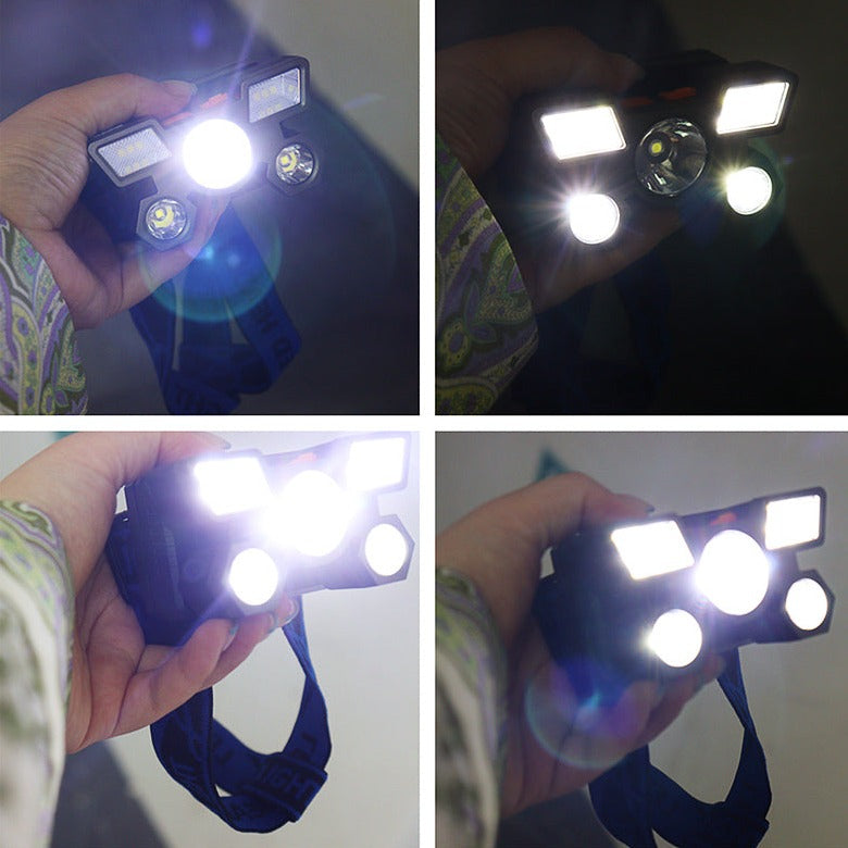 Lanterna de Cabeça Recarregável Ultra Forte : A Mais Poderosa