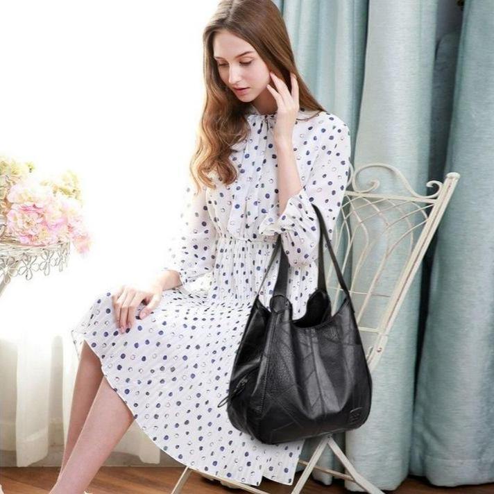 Bolsa Feminina de Couro Mônaco 