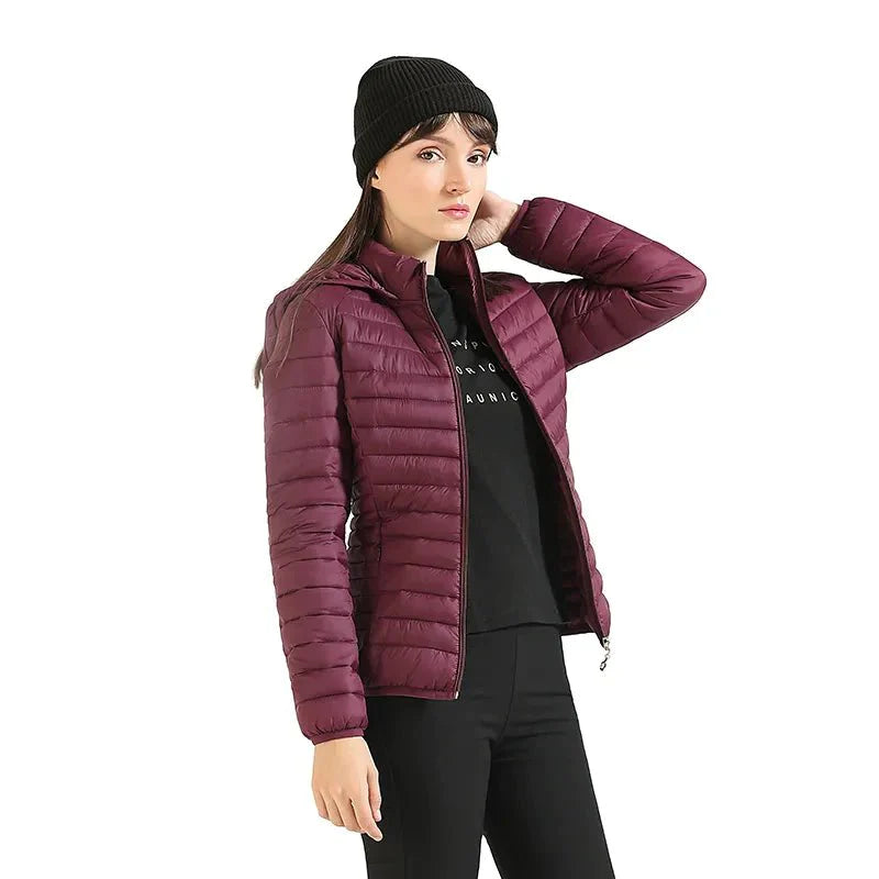 Jaqueta Feminina Puffer Ultraleve - FeatherLight