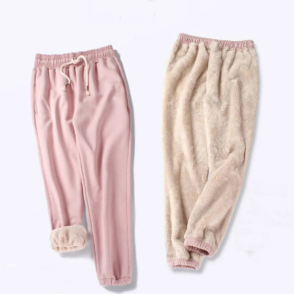 Calça Legging Térmica de Veludo para Frio Feminina - Lã Aveludado