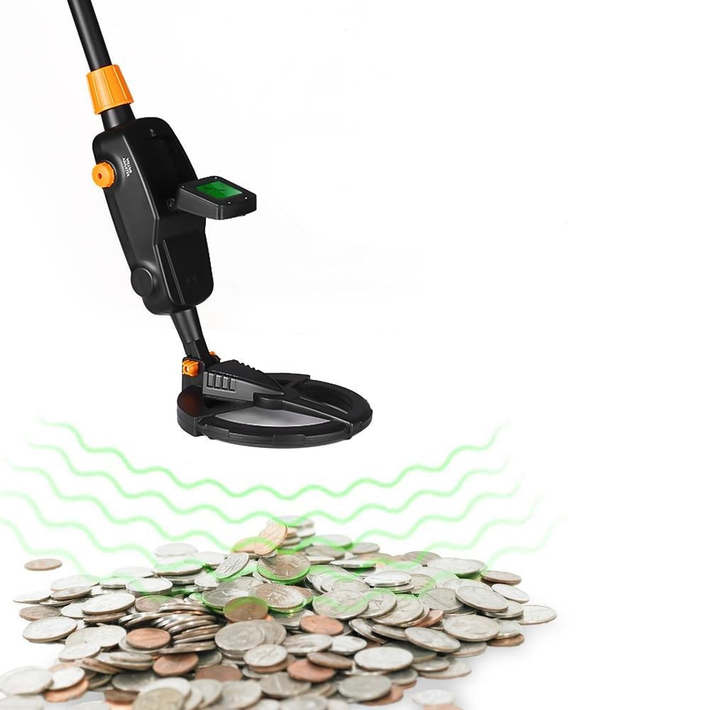 Detector de Metais e Ouro Leve Profissional - Alta Sensibilidade DetecMax