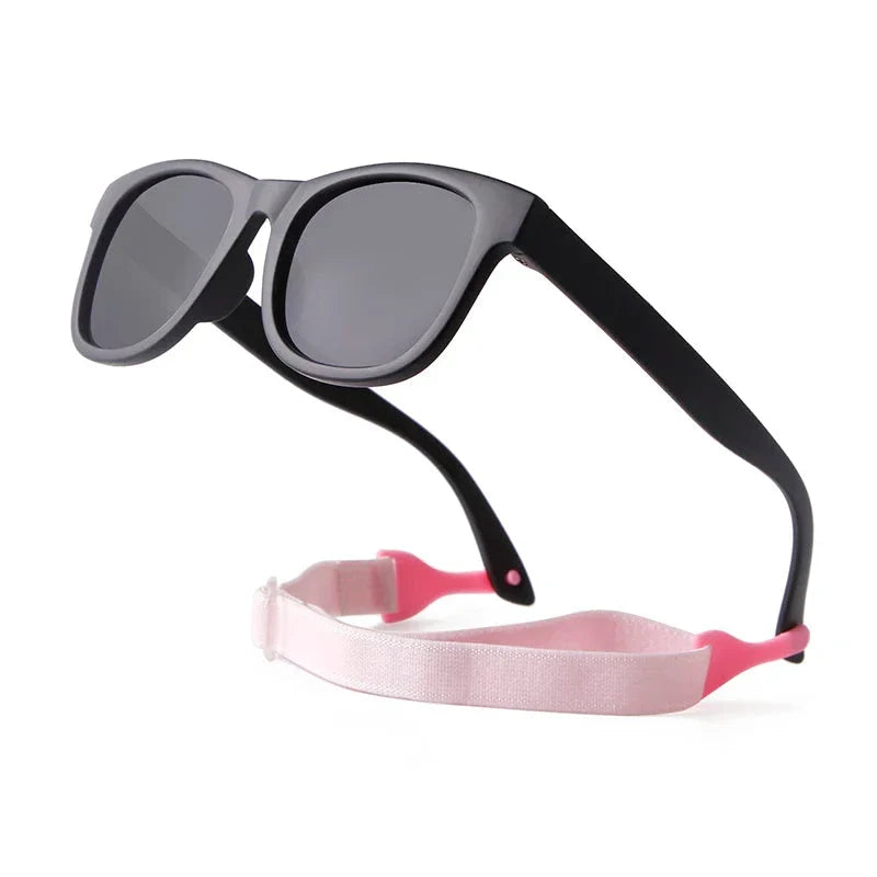 Óculos de Sol Sun Infantil Polarizado TR90 - Divertido Proteção UV400