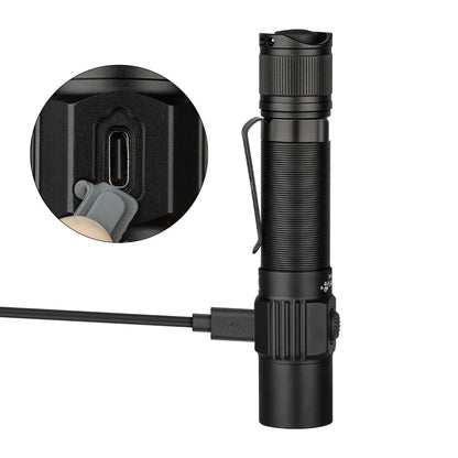 Lanterna Laser Suprema Tática Militar À prova d'água - Grande Luminosidade LED