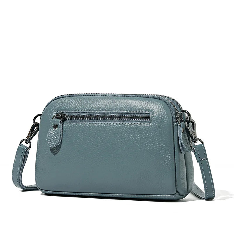 Bolsa Feminina de Couro Legítimo Amanda - Qualidade Premium