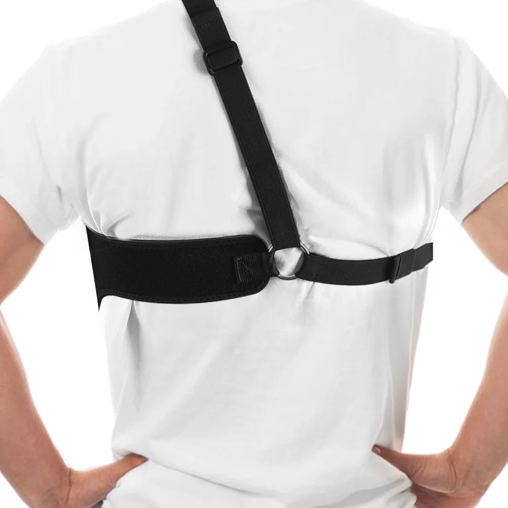 Coldre de Ombro para Porte Velado com Bolso Antifurto para Celular - Discreto e Confortável