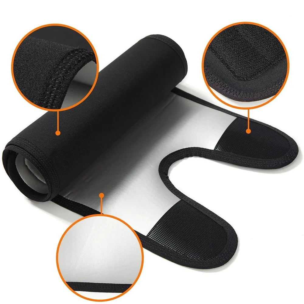 Faixa Térmica para Braços Ajustável Feminina para Exercícios - Acelera a Transpiração