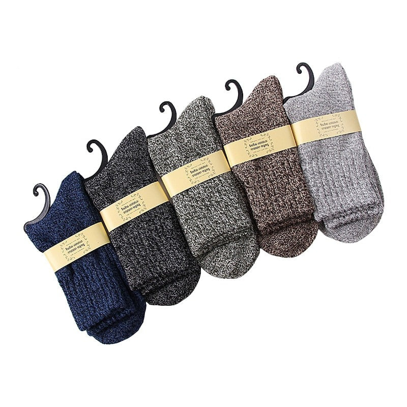 Meias de Lã Térmica Para o Inverno (Compre 2 Pares Leve 5)